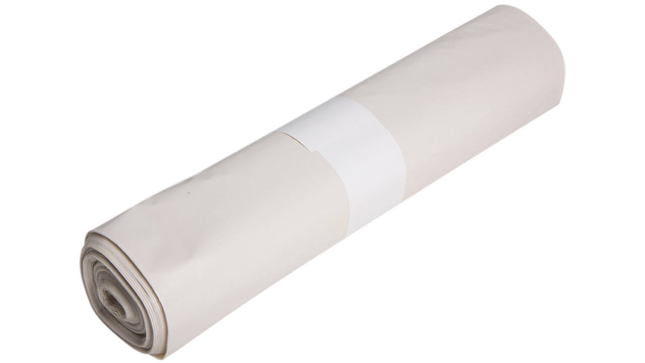 Afvalzak Powersterko LDPE T100R 90x120cm 190L wit