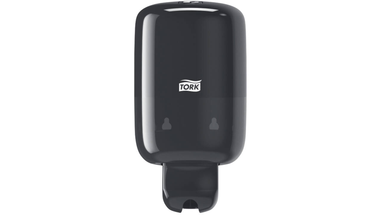 Zeepdispenser Tork Mini S2 Elevation compact design zwart 561008