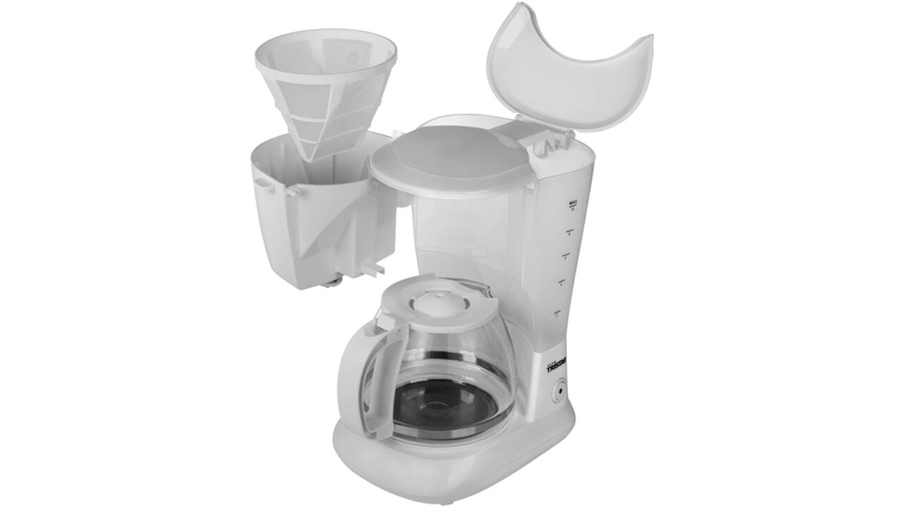 Koffiezetter Tristar CM-1252 1,25L 750W wit