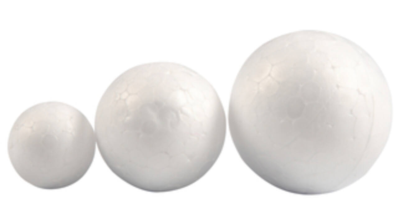 Bal Creativ Company styropor 20-30-40mm 12 stuks wit