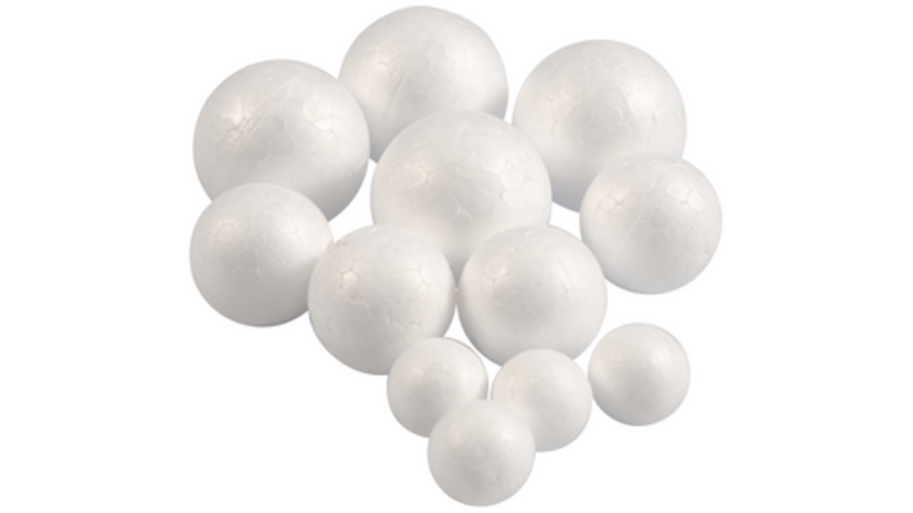 Bal Creativ Company styropor 20-30-40mm 12 stuks wit