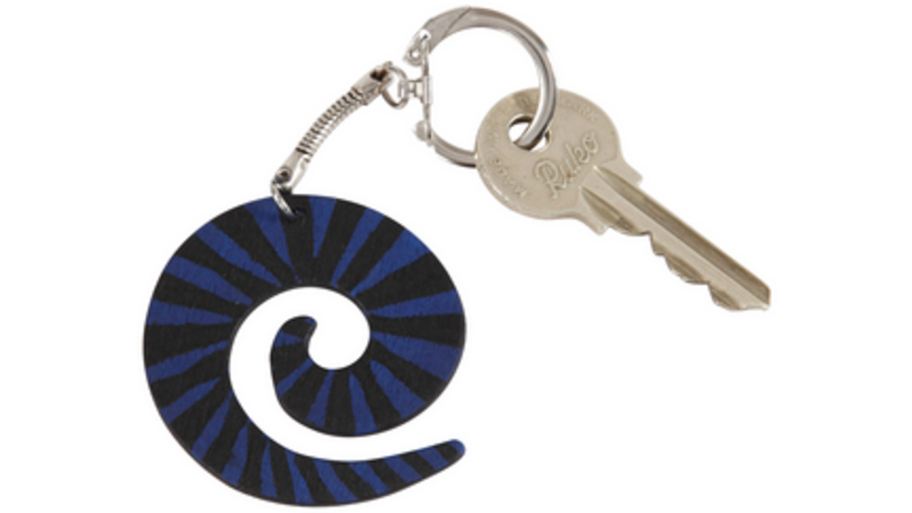 Sleutelhanger Creativ Company 23mm 25 stuks zilver