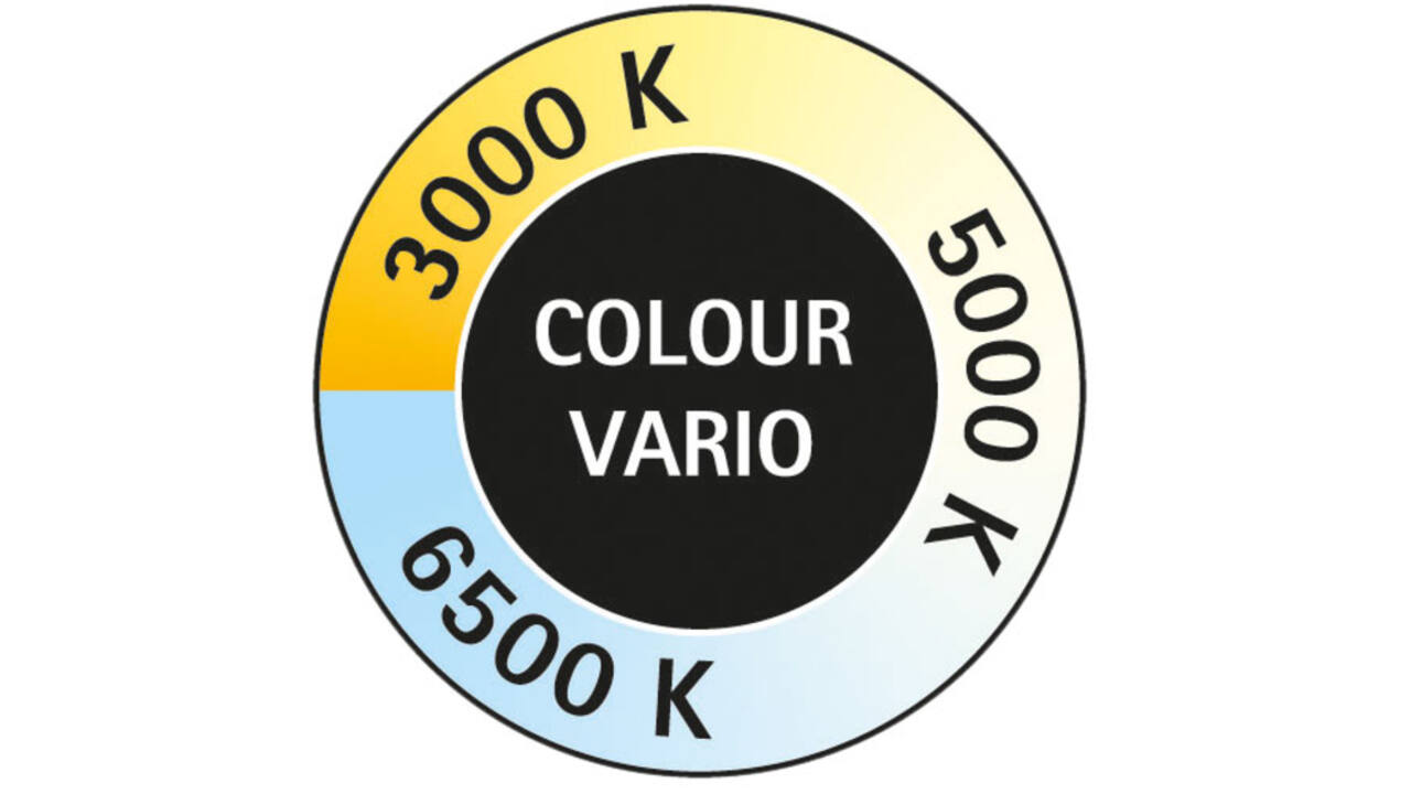 Bureaulamp MAUL Pearly LED voet dimbaar colour vario zwart