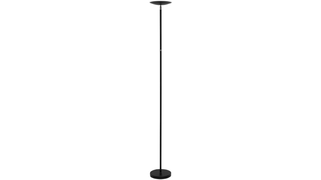 Vloerlamp MAUL Sphere LED dimbaar hoog 183cmzwart