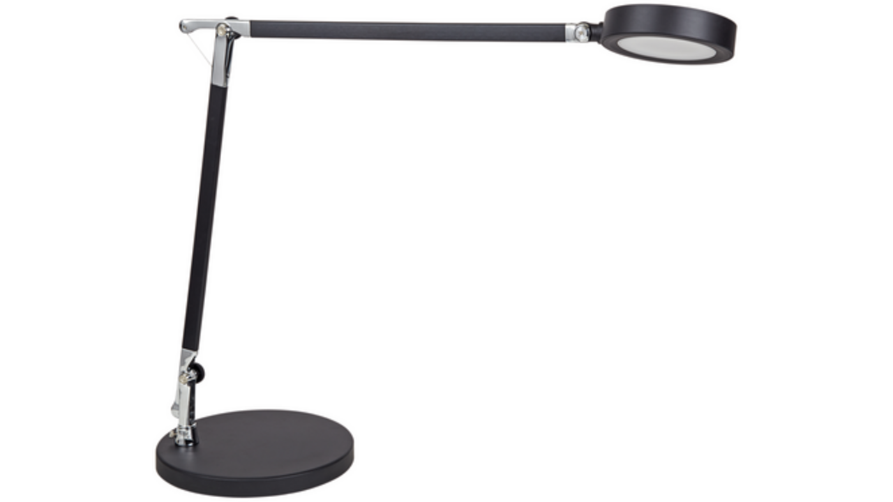 Bureaulamp MAUL Grace LED voet dimbaar colour vario zwart