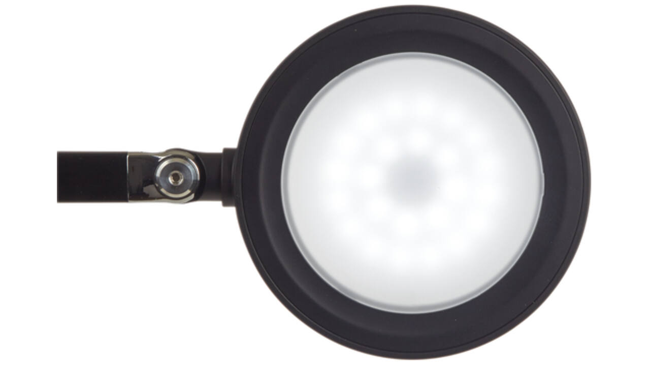 Bureaulamp MAUL Grace LED voet dimbaar colour vario zwart