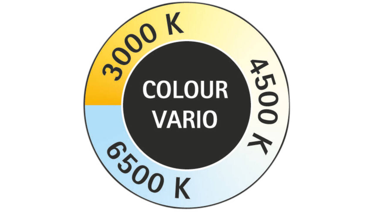 Bureaulamp MAUL Grace LED voet dimbaar colour vario zwart