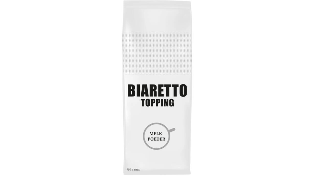 Melkpoeder Biaretto topping 750gram