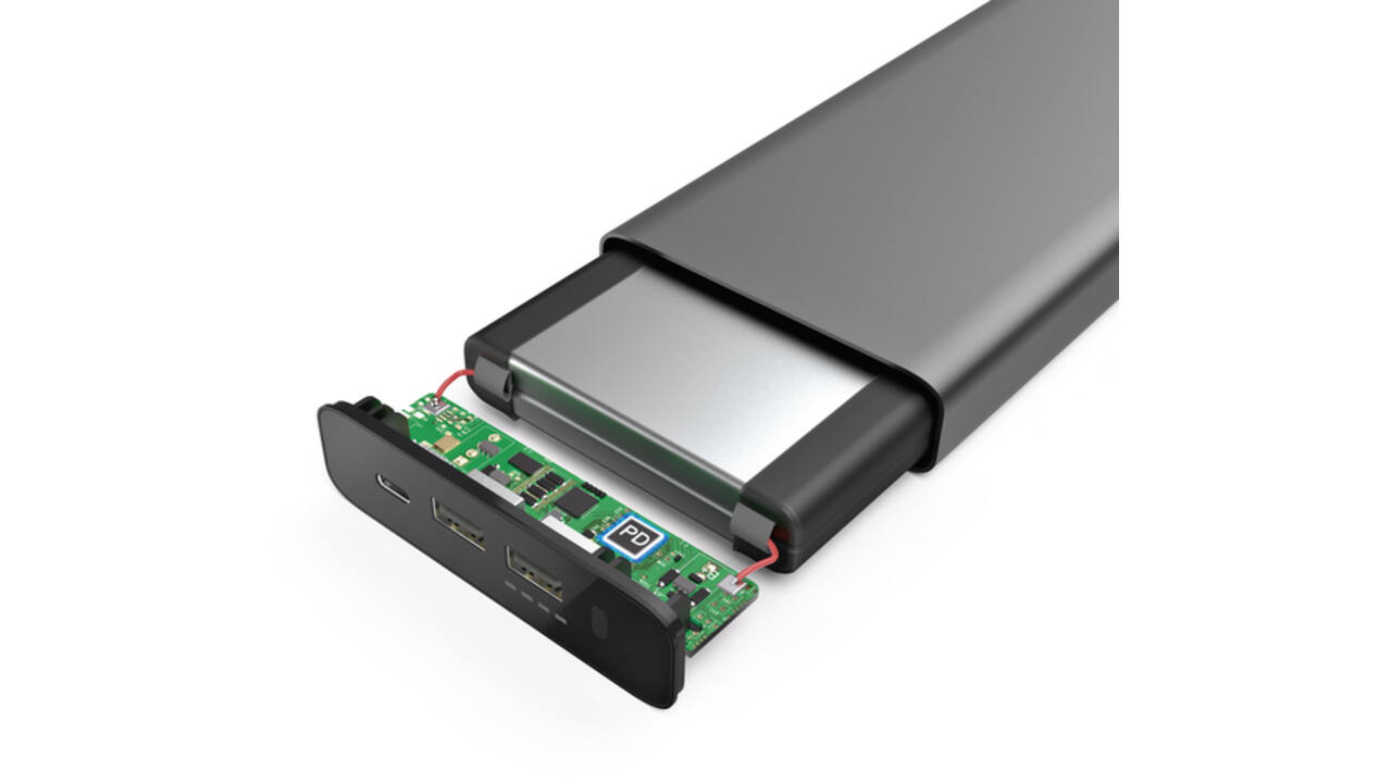 Powerbank Hama USB-C 26.800 mAh 5-20V/60W zwart