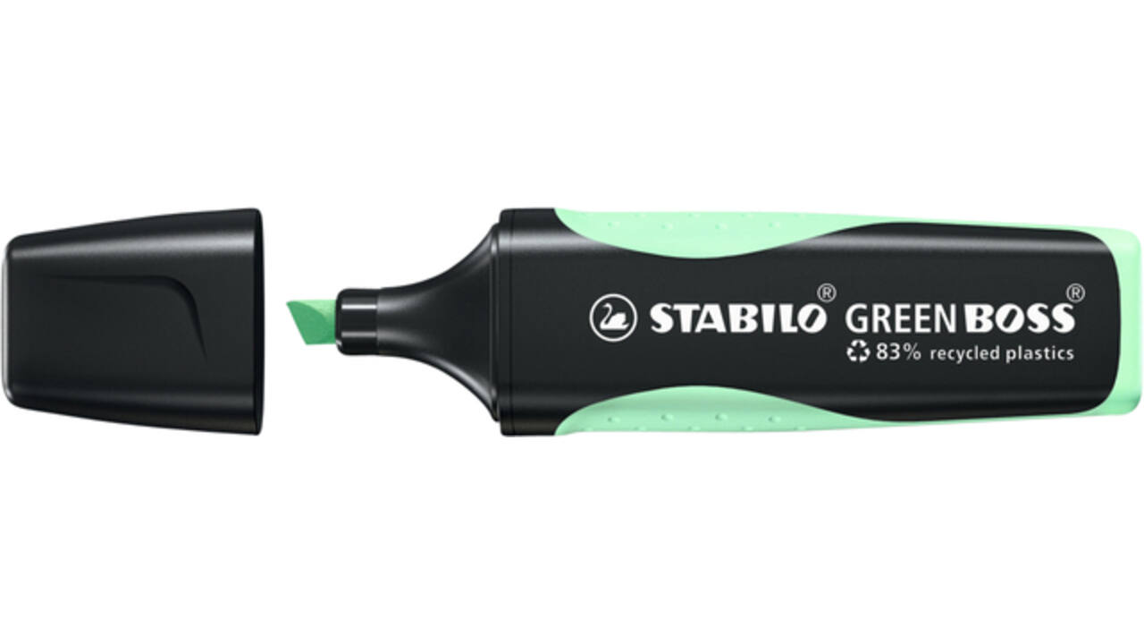 Markeerstift STABILO GREEN BOSS 6070/116 vleugje pastel mint