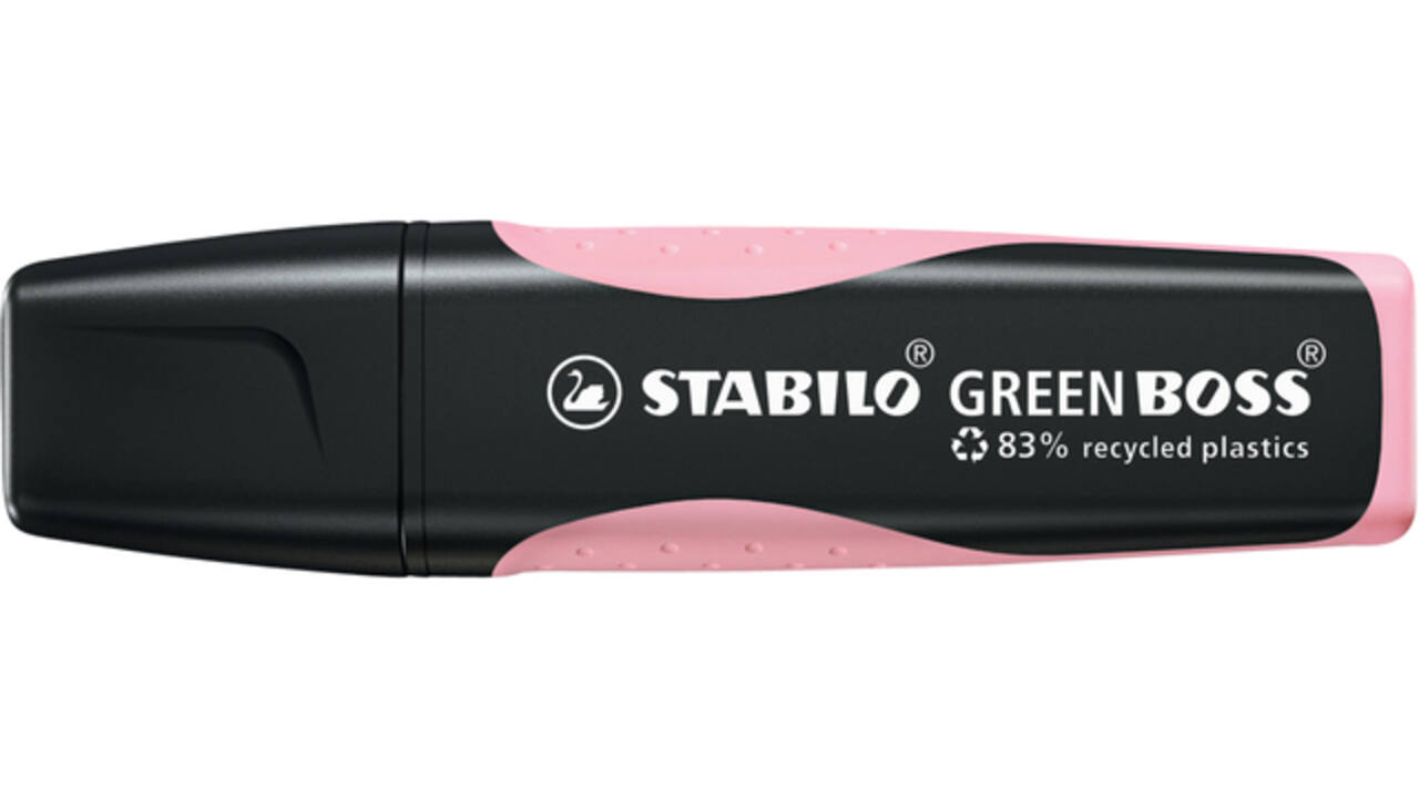 Markeerstift STABILO GREEN BOSS 6070/129 pastel poederroze