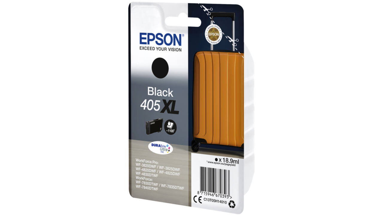 Inktcartridge Epson 405XL T05H14 zwart