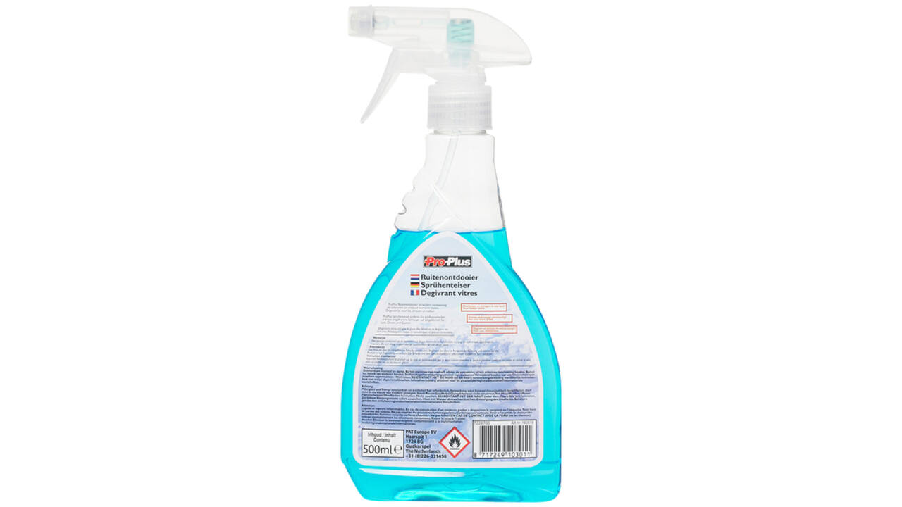 Ruitenontdooier ProPlus met triggerspray 500ml