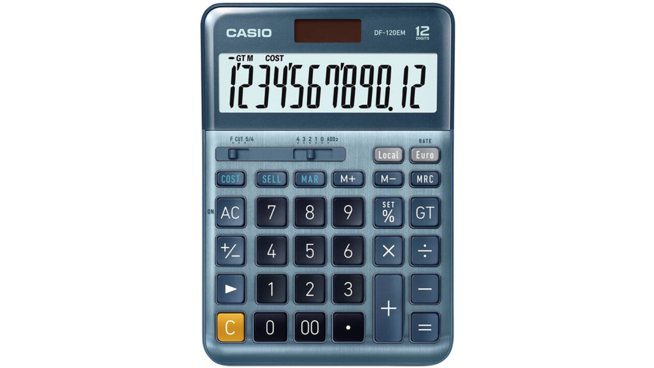Rekenmachine Casio DF-120EM