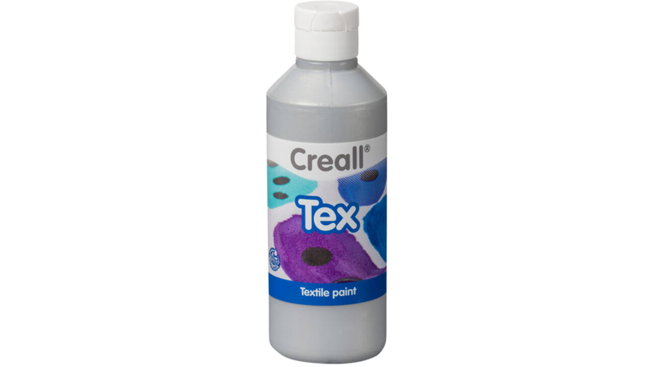 Textielverf Creall Tex zilver 250ml