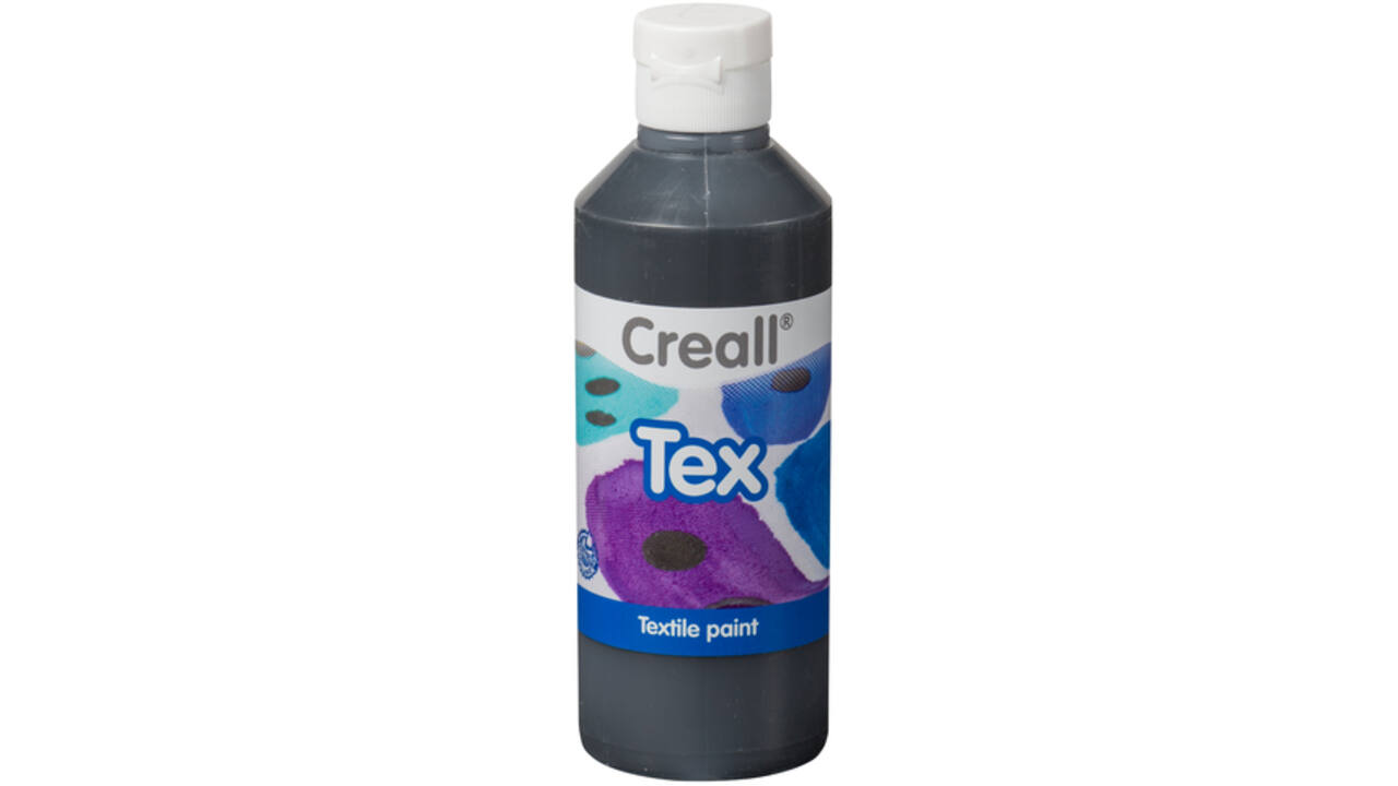 Textielverf Creall Tex zwart 250ml