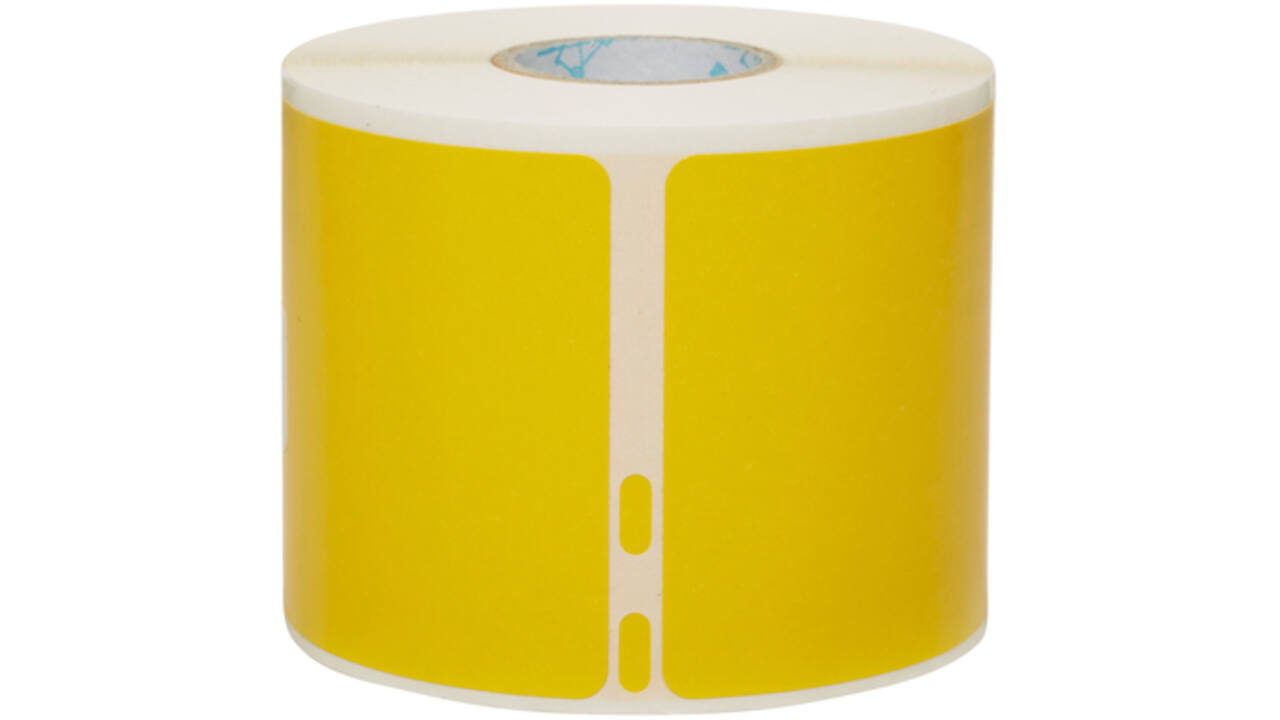 Etiket Dymo LabelWriter naamkaart 54x101mm 1 rol á 220 stuks geel
