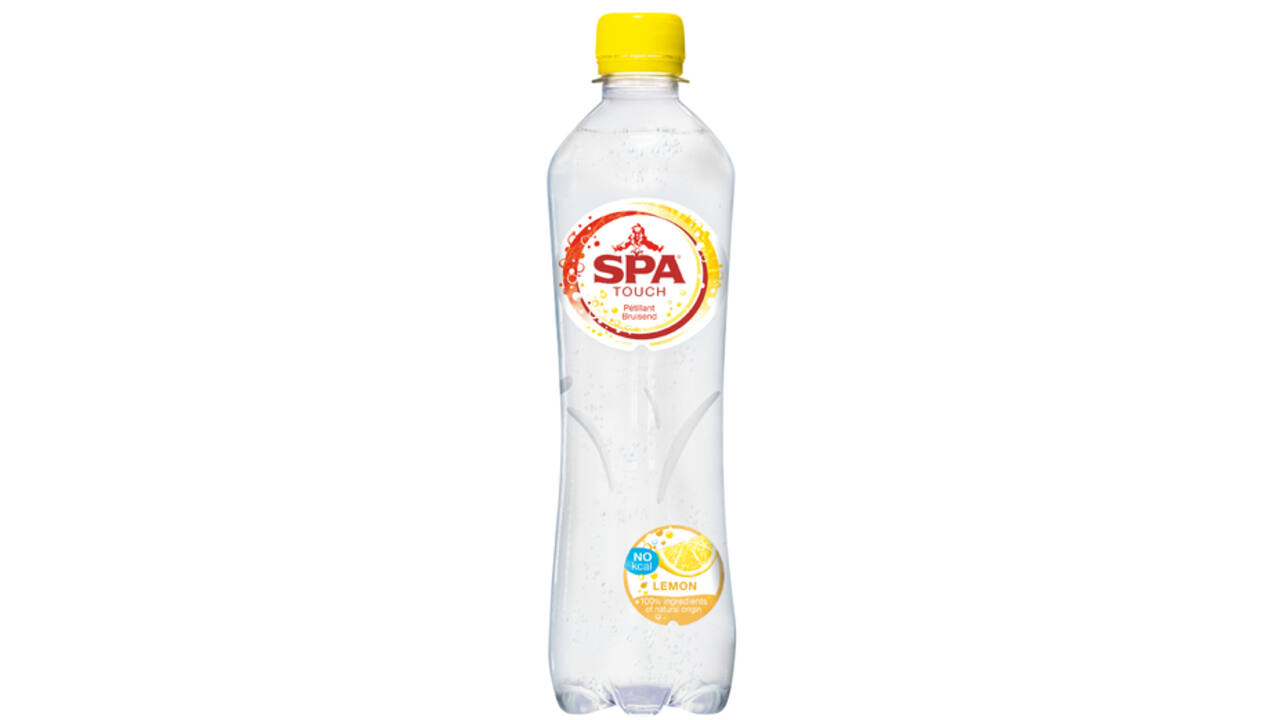 Water Spa Touch sparkling lemon petfles 500ml