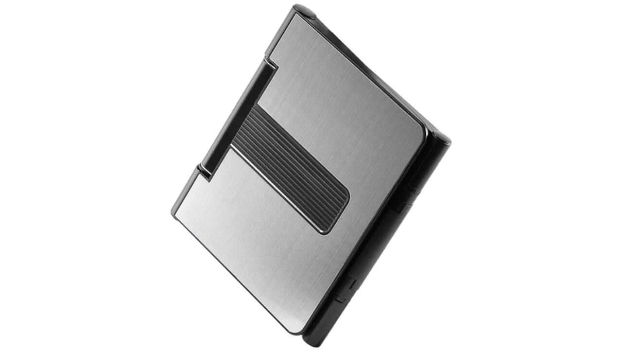 Laptopstandaard Neomounts NSLS200 opvouwbaar zwart- zilver