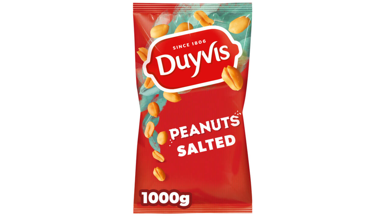 Pinda Duyvis gezouten zak1000 gram