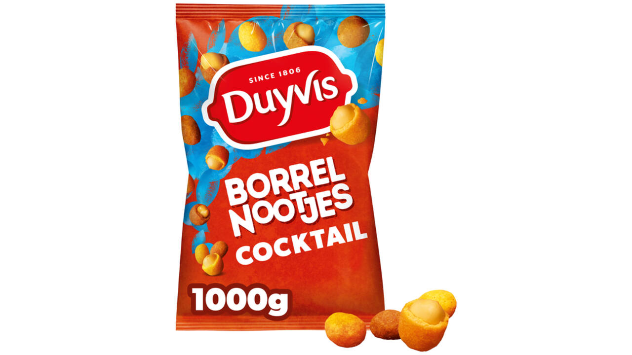 Borrelnootjes Duyvis cocktail zak 1000 gram