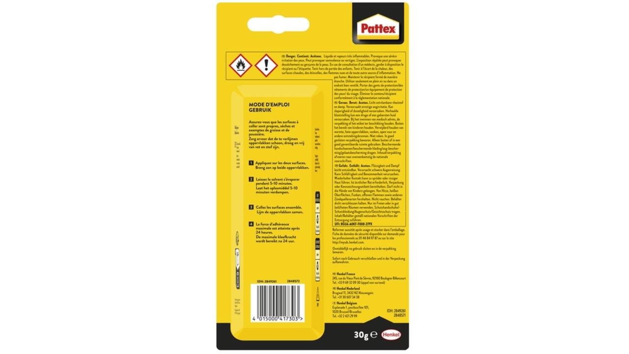 Lijm Pattex Special leerlijm 30 gram