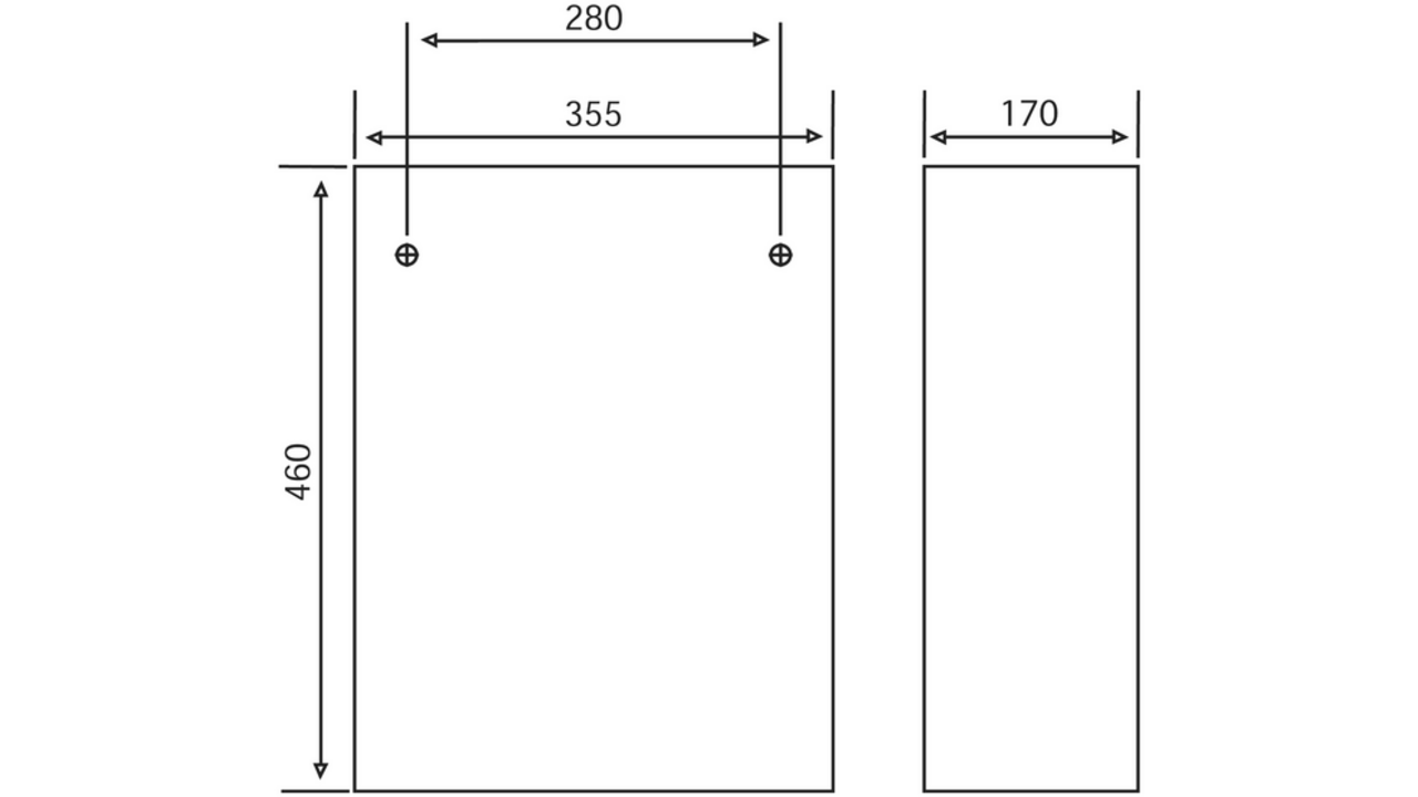 Afvalbak Katrin 900788 25liter metaal wit