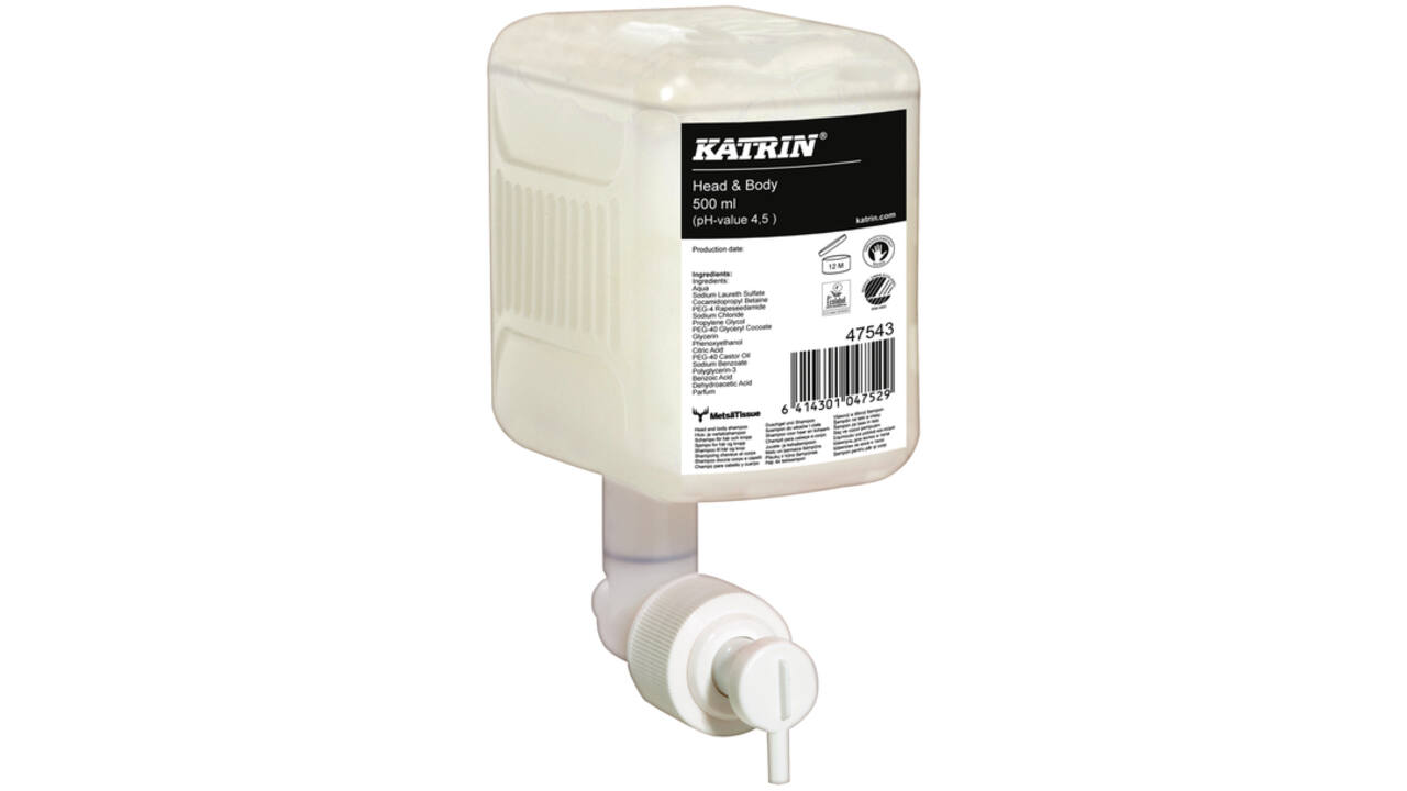 Handzeep Katrin Head & Body 500ml 47543