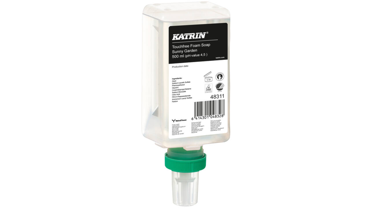 Handzeep Katrin Touchfree Foam Sunny Garden 500ml 48311