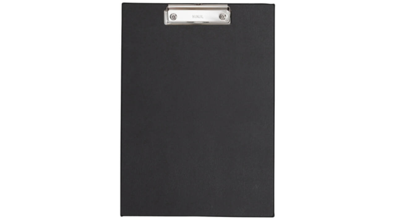 Klembord MAUL A4 staand + insteektas PVC zwart