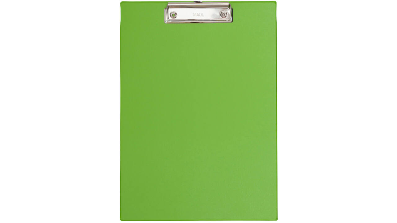 Klembord MAUL A4 staand PVC neon groen