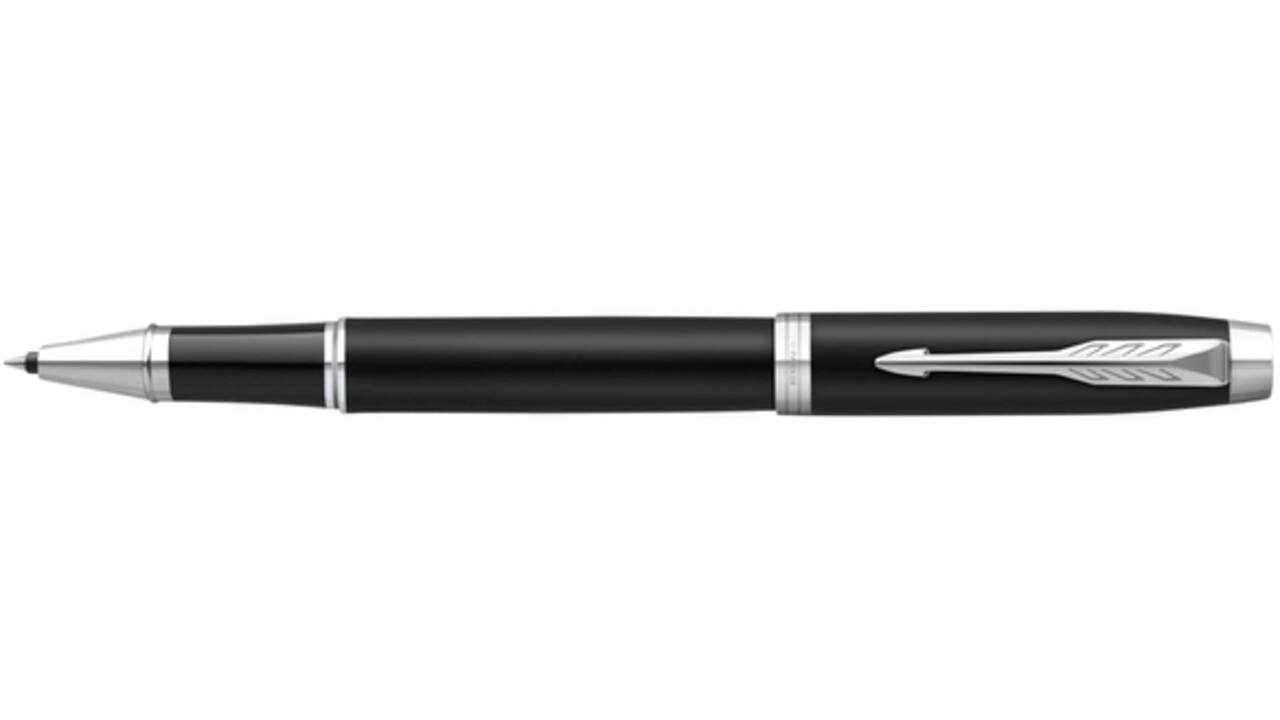 Rollerpen Parker IM matte black CT fijn