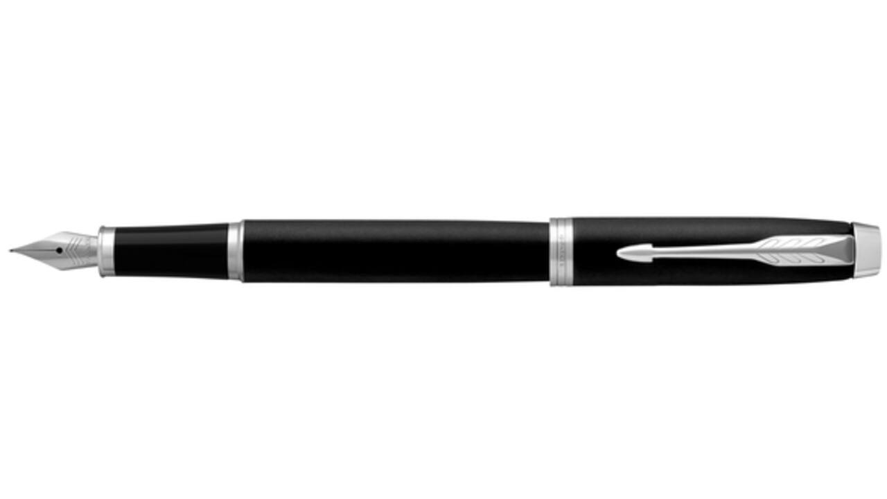 Vulpen Parker IM matt black CT fijn