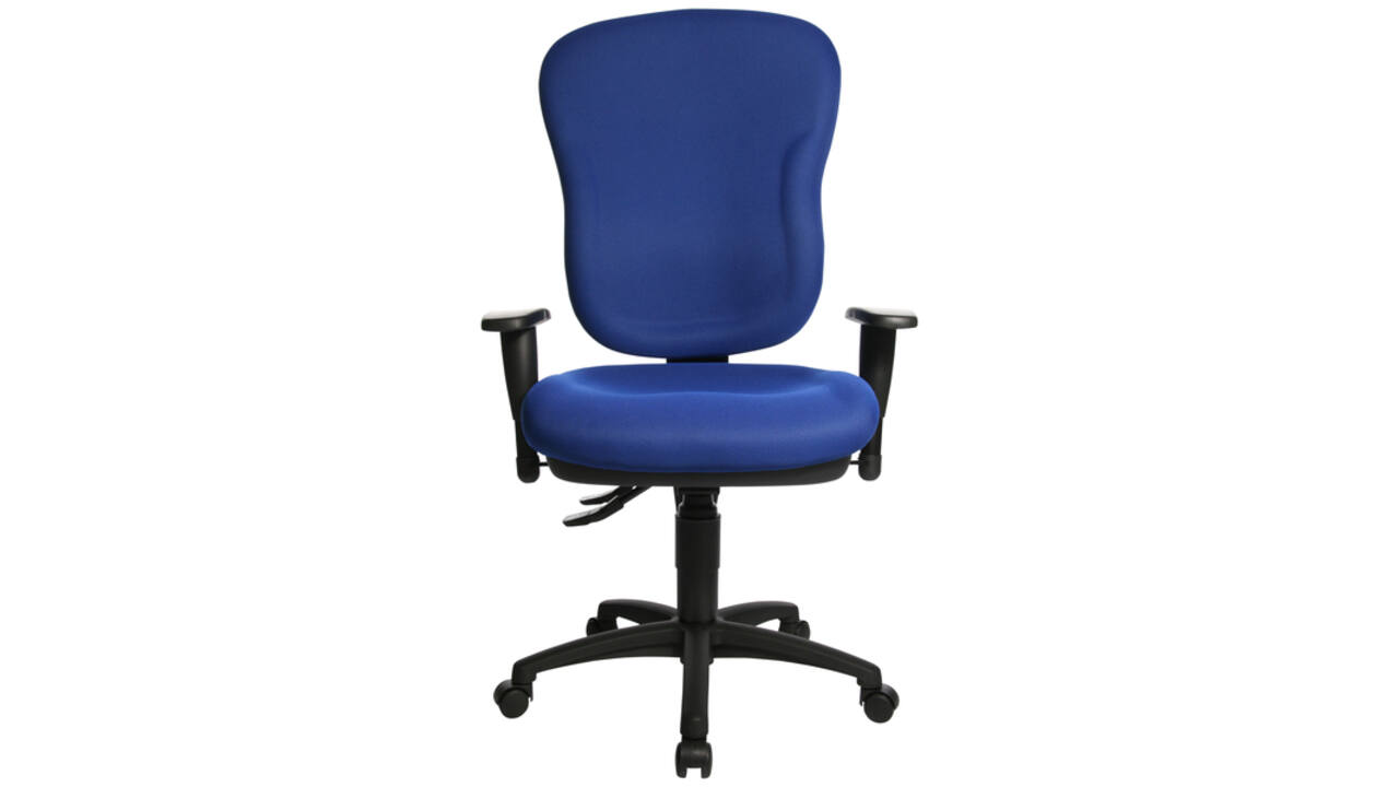 Bureaustoel Topstar Wellpoint 30 SY blauw