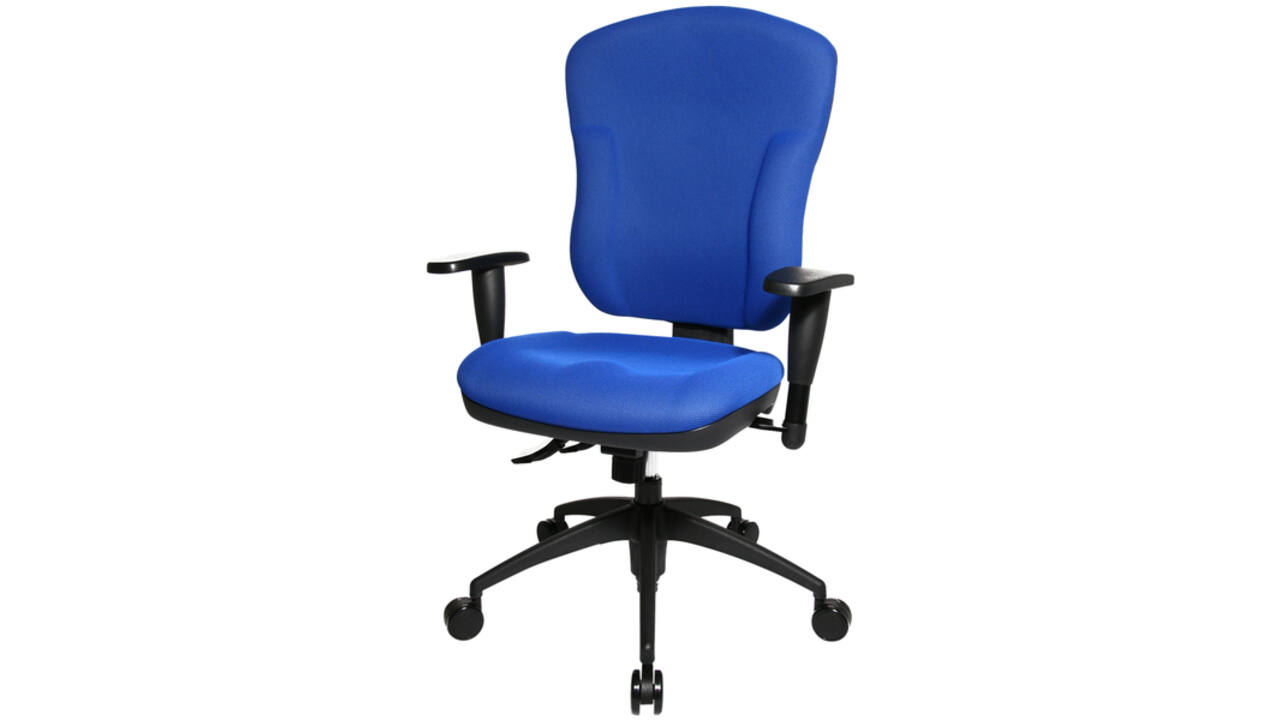 Bureaustoel Topstar Wellpoint 30 SY blauw