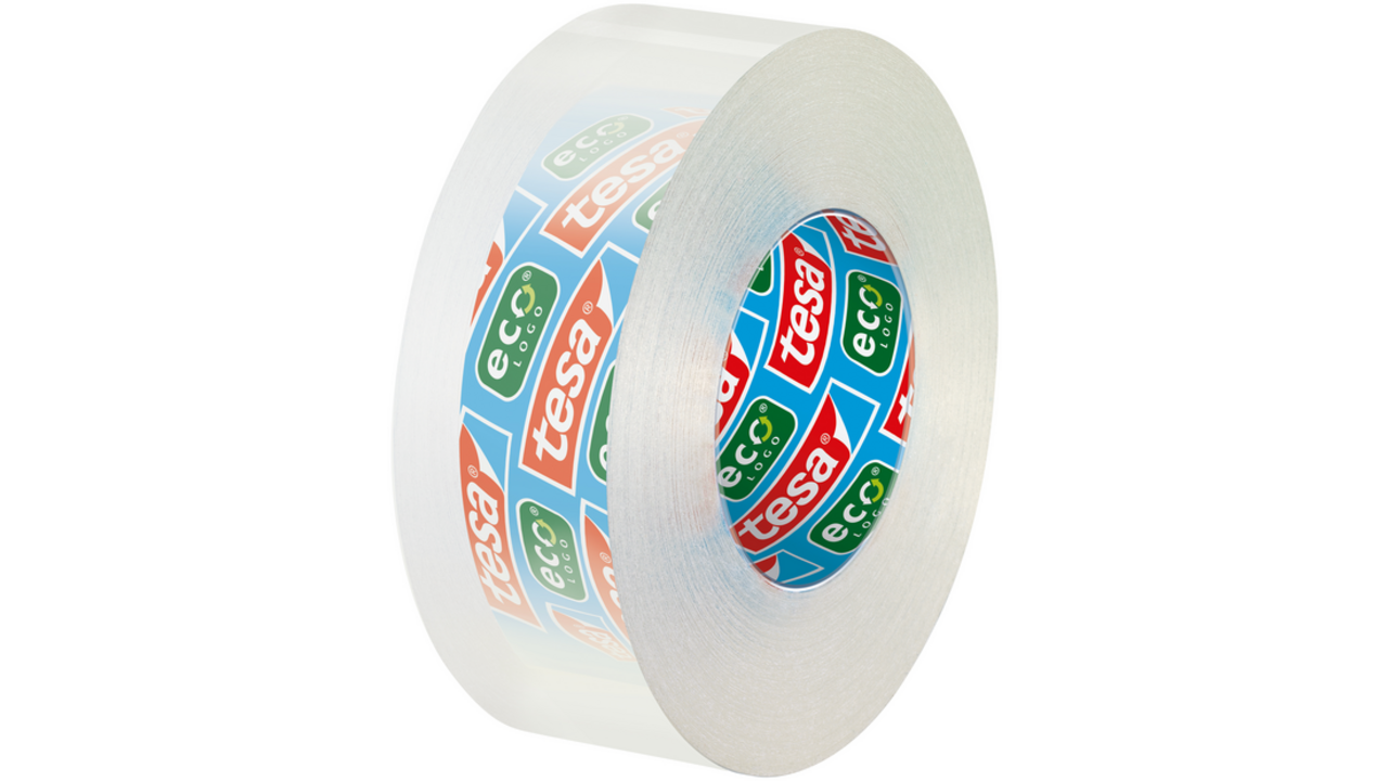 Plakband handdispenser tesafilm® Eco & Clear 33mx19mm transparant blister