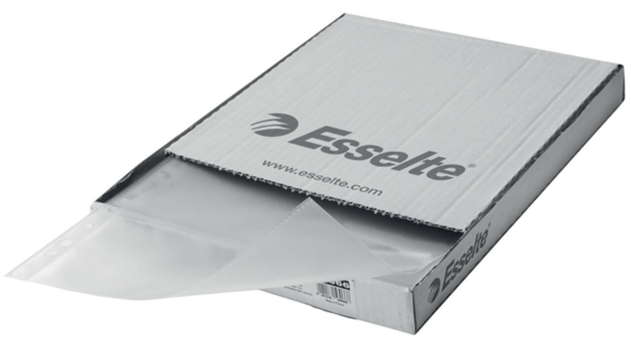 Showtas Esselte recycle PP A4 70µ 11-gaats transparant 100 stuks