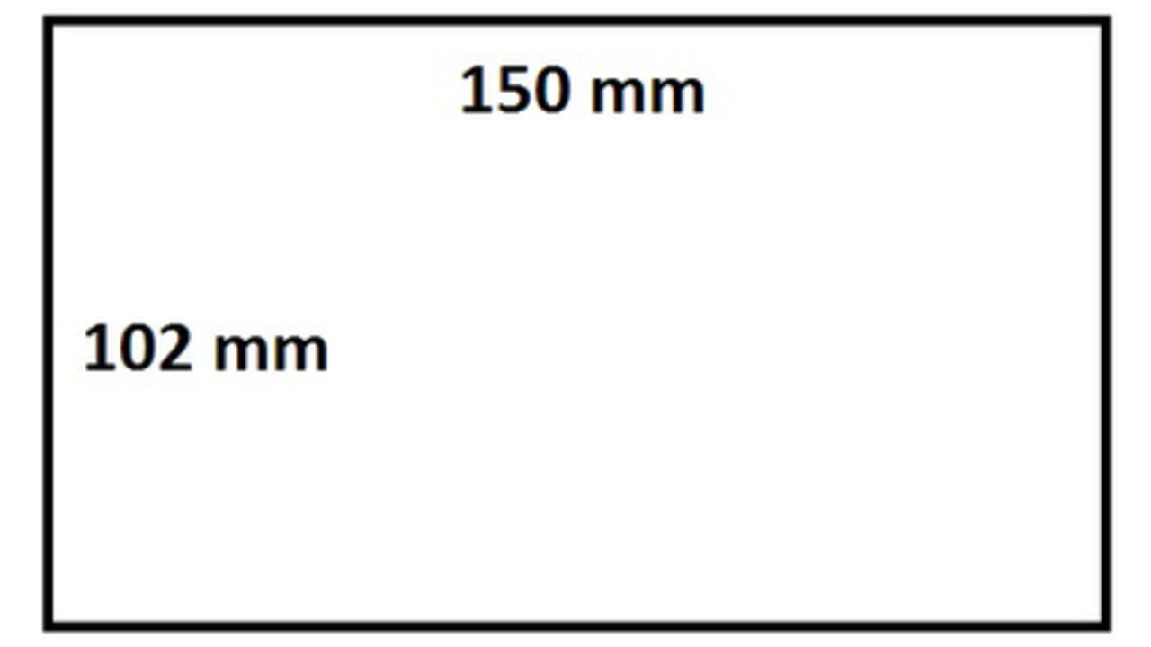 Zebra labeletiket IEZZY 3005281-T 102x150mm 19mm wit permanent