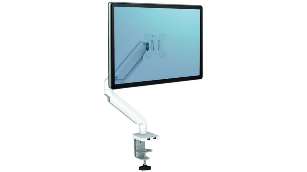 Monitorarm Fellowes Platinum Serie Single wit