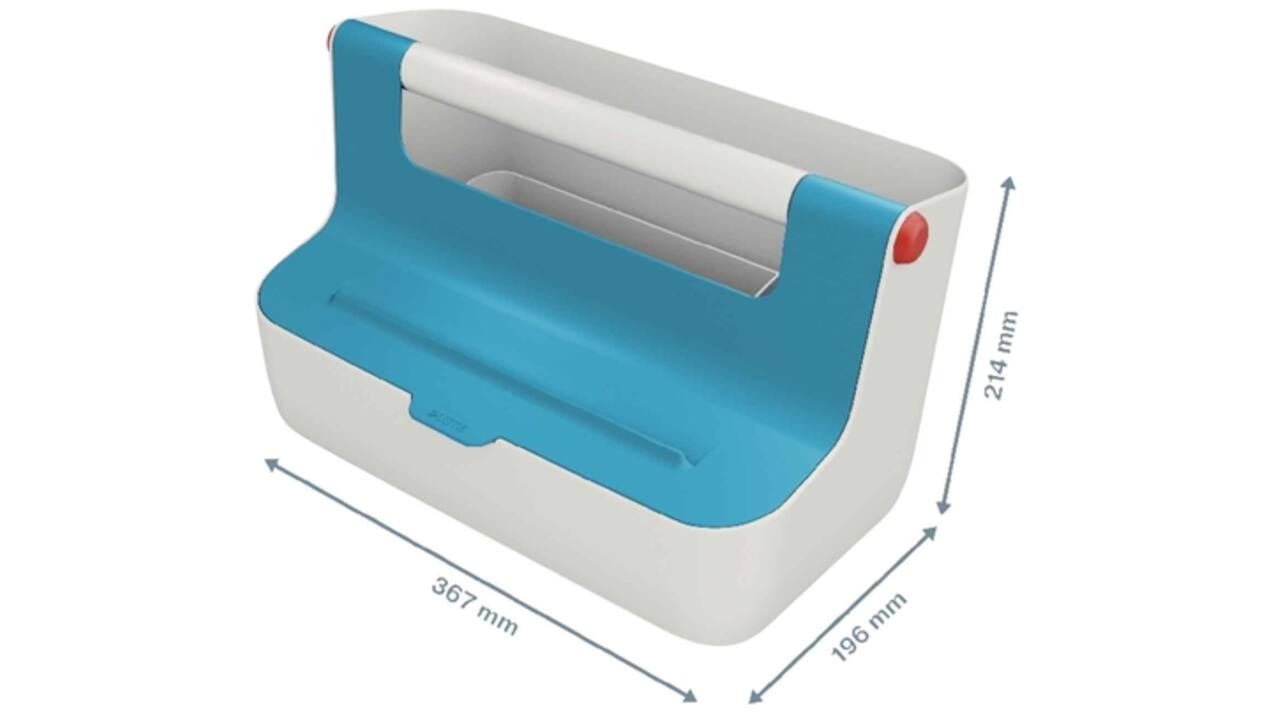 Opbergbox Leitz Cosy draagbaar kunststof blauw