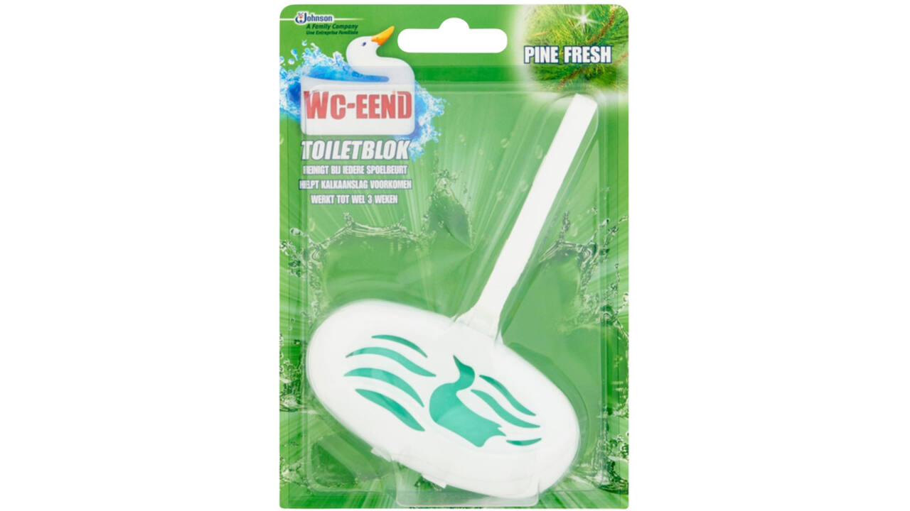 Toiletblok Wc-Eend met houder Pine Fresh