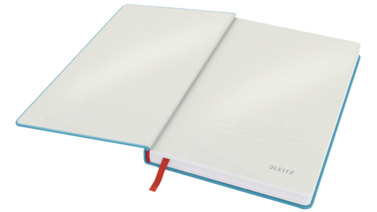 Notitieboek Leitz Cosy A5 160blz 100gr lijn blauw
