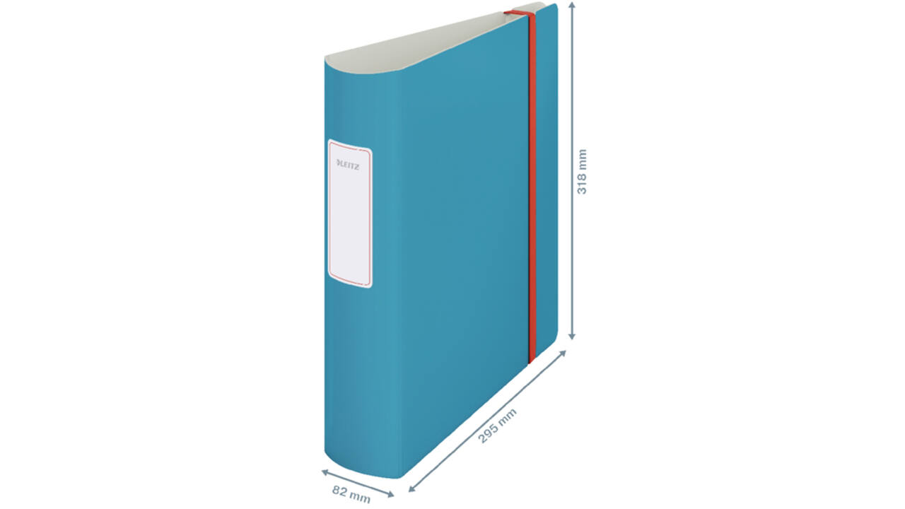 Ordner Leitz Cosy Active 180° 82mm PP A4 sereen blauw
