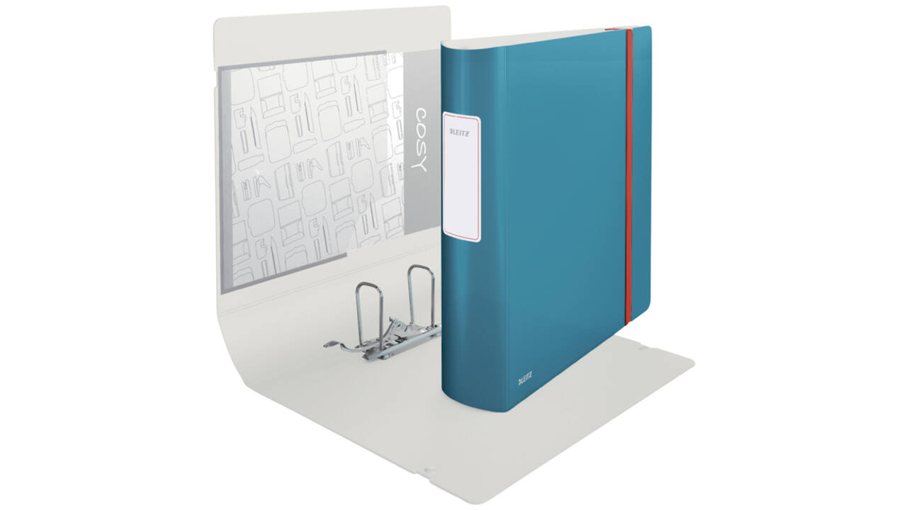 Ordner Leitz Cosy Active 180° 82mm PP A4 sereen blauw
