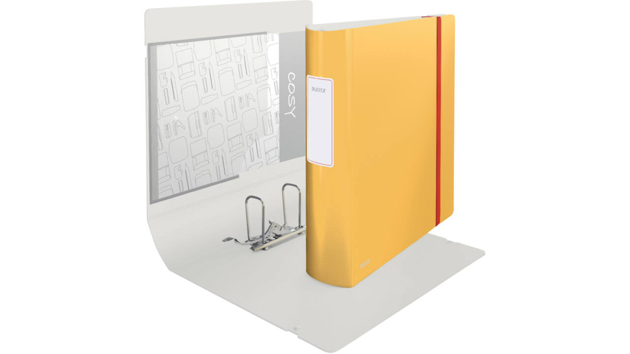 Ordner Leitz Cosy Active 180° 82mm PP A4 warm geel