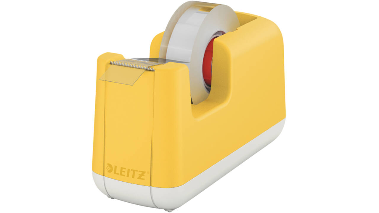 Plakbandhouder Leitz Cosy geel