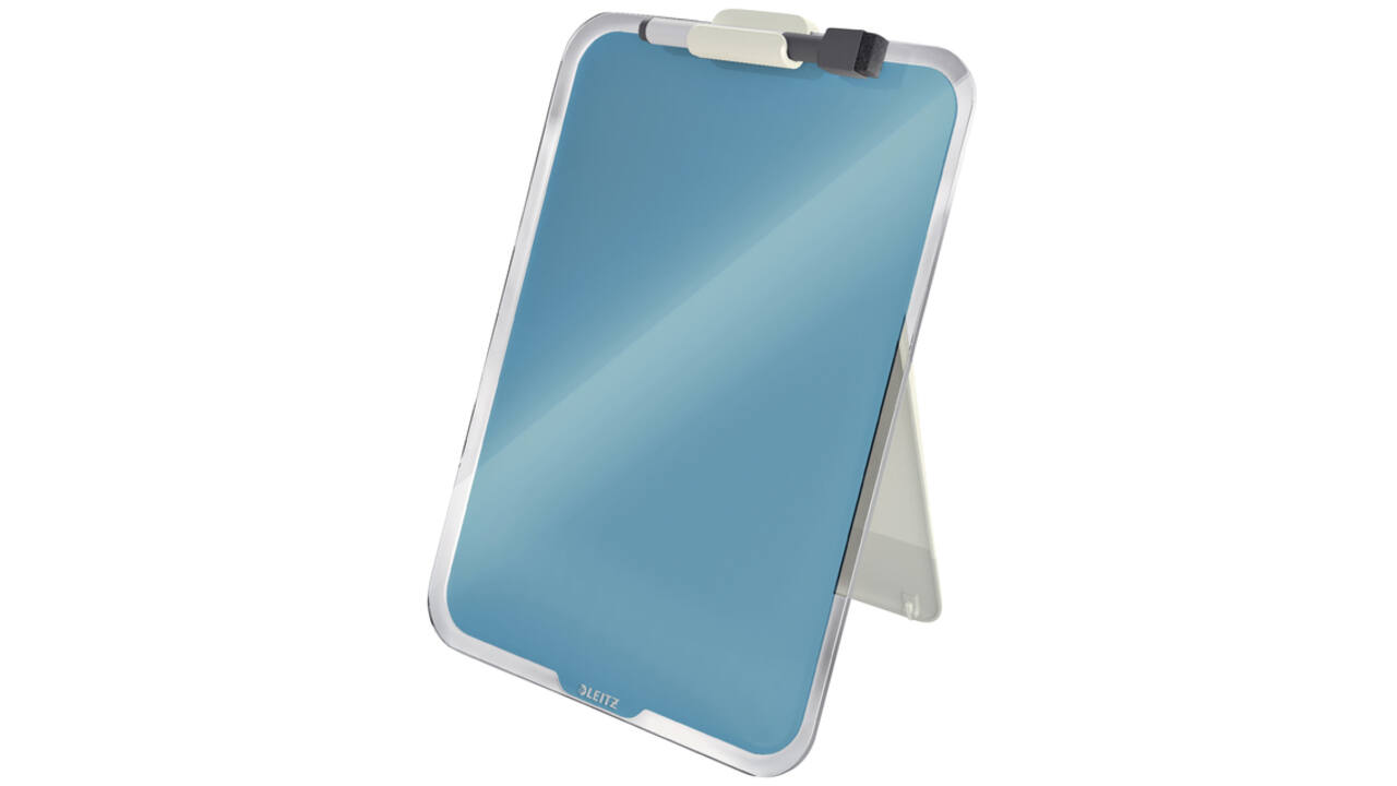 Glas Desktop Flipover Leitz Cosy blauw