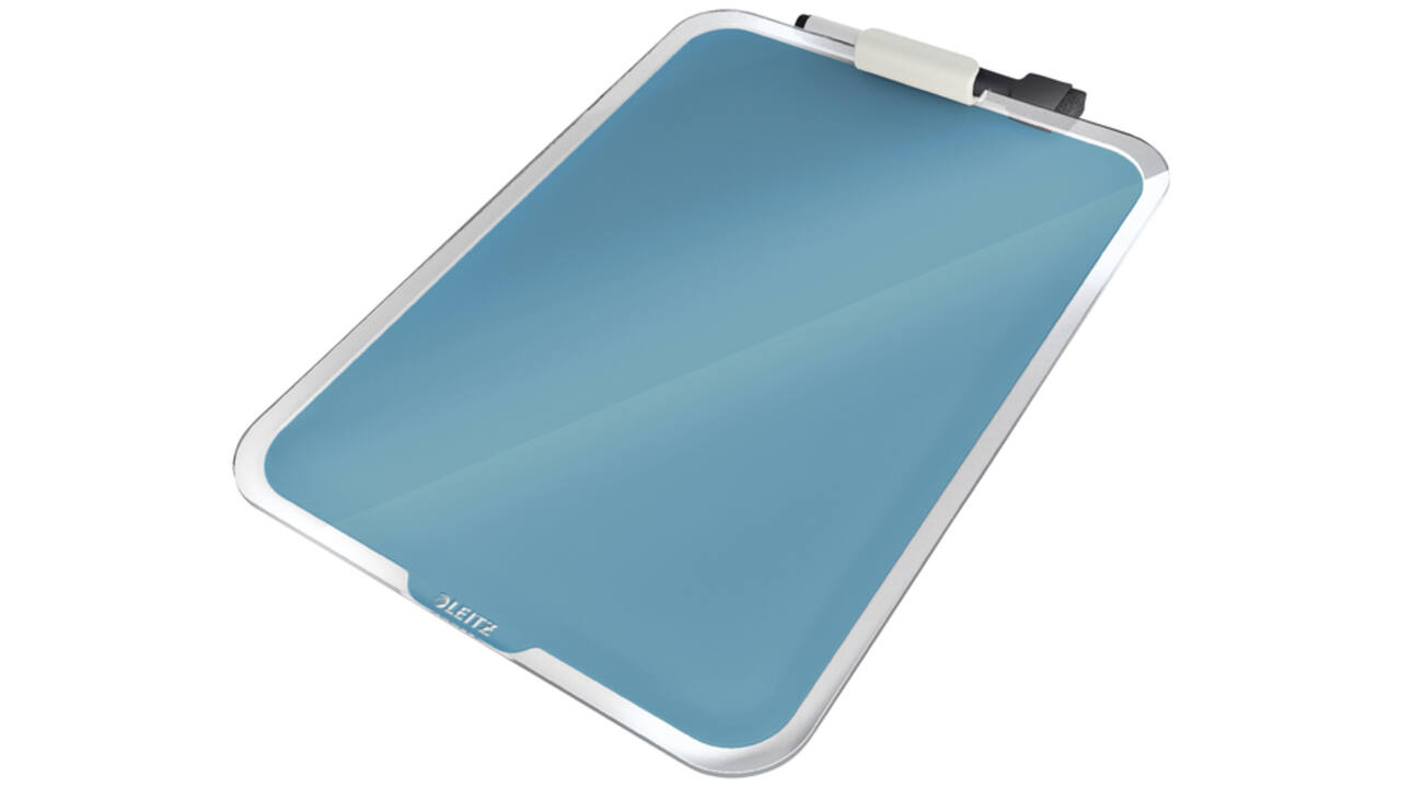 Glas Desktop Flipover Leitz Cosy blauw