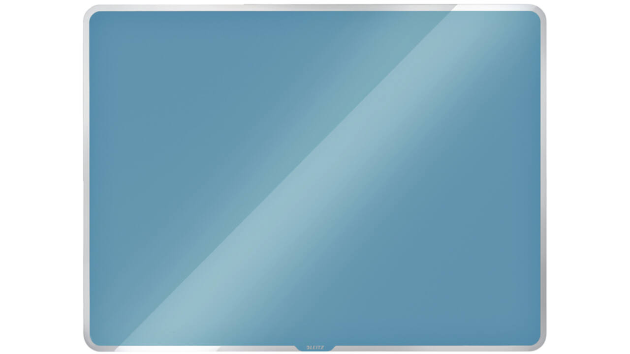 Glasbord Leitz Cosy magnetisch 600x400mm blauw