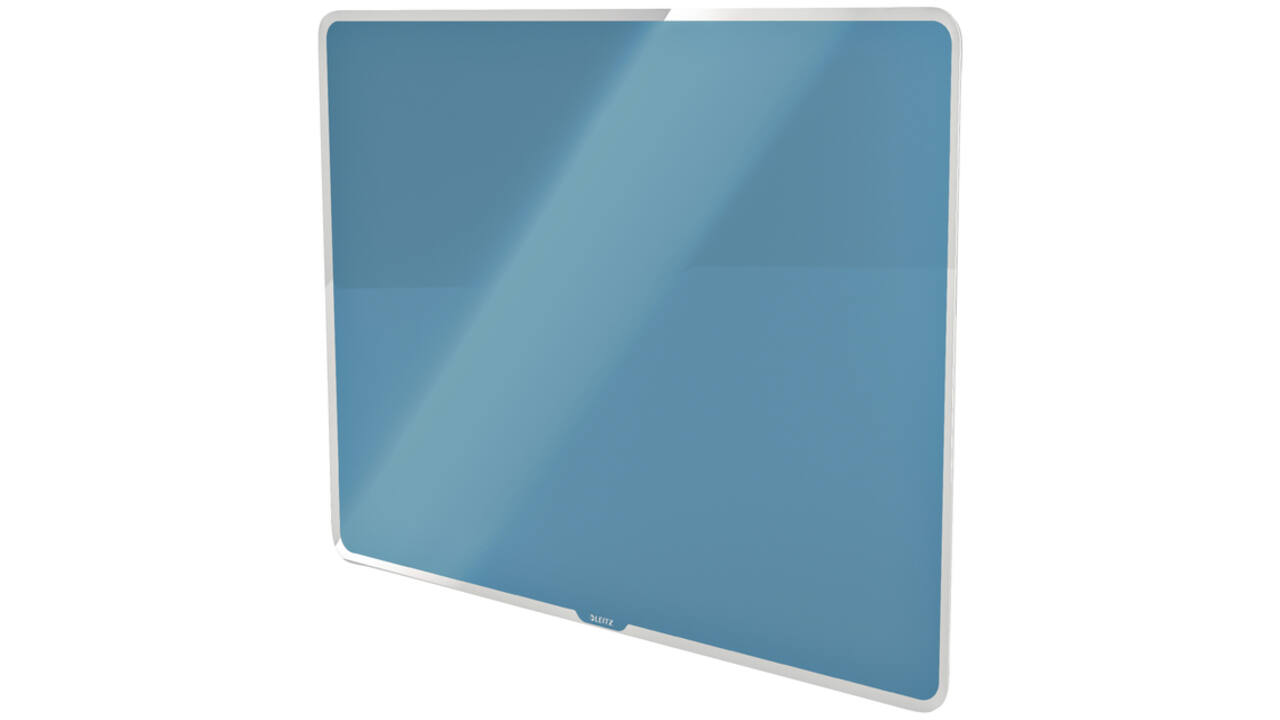 Glasbord Leitz Cosy magnetisch 600x400mm blauw